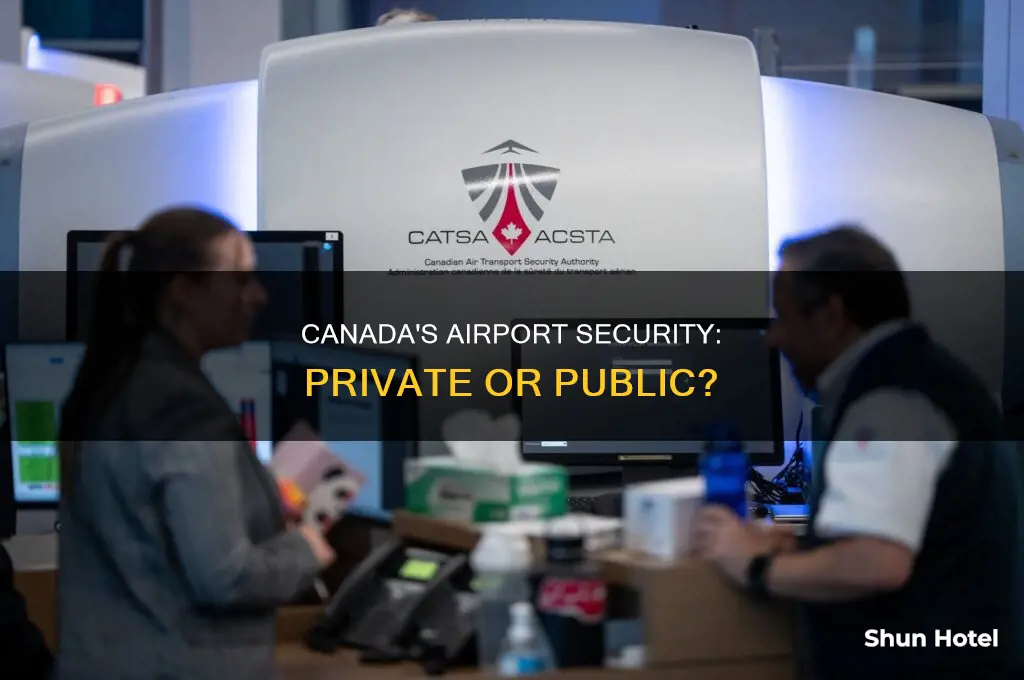 does canada have private airport security