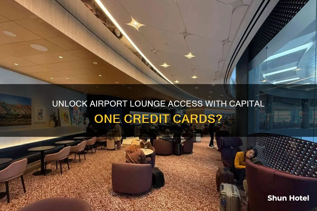 does capital one credit card get you into airport lounges