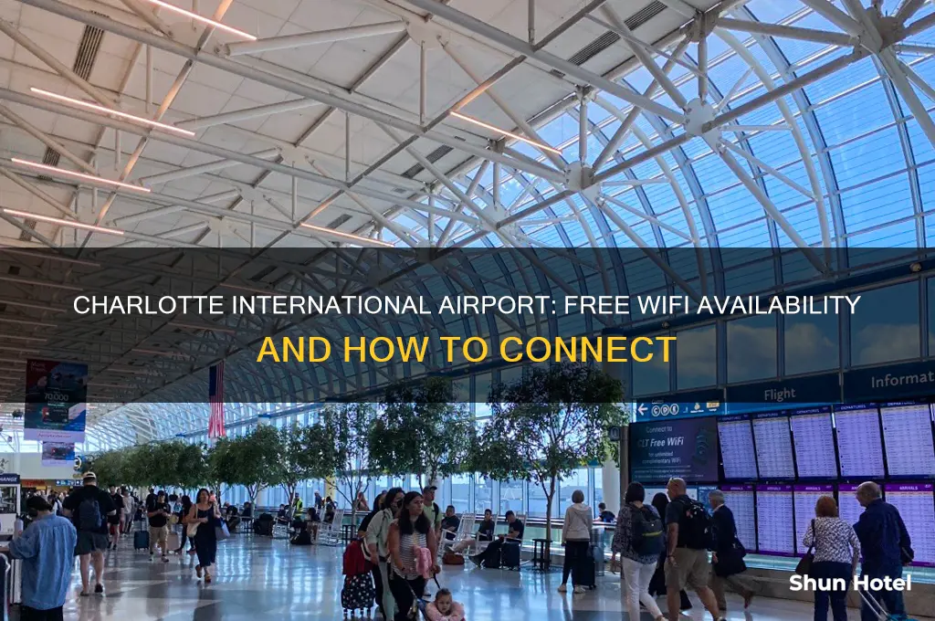 does charlotte international airport have free wifi