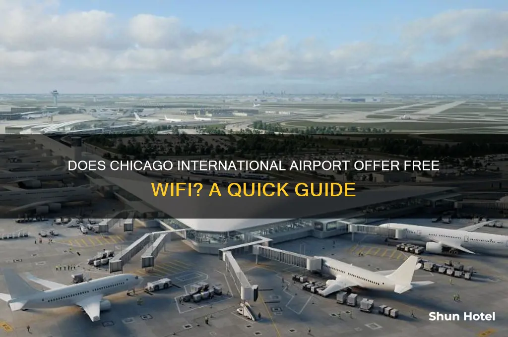 does chicago international airport have free wifi