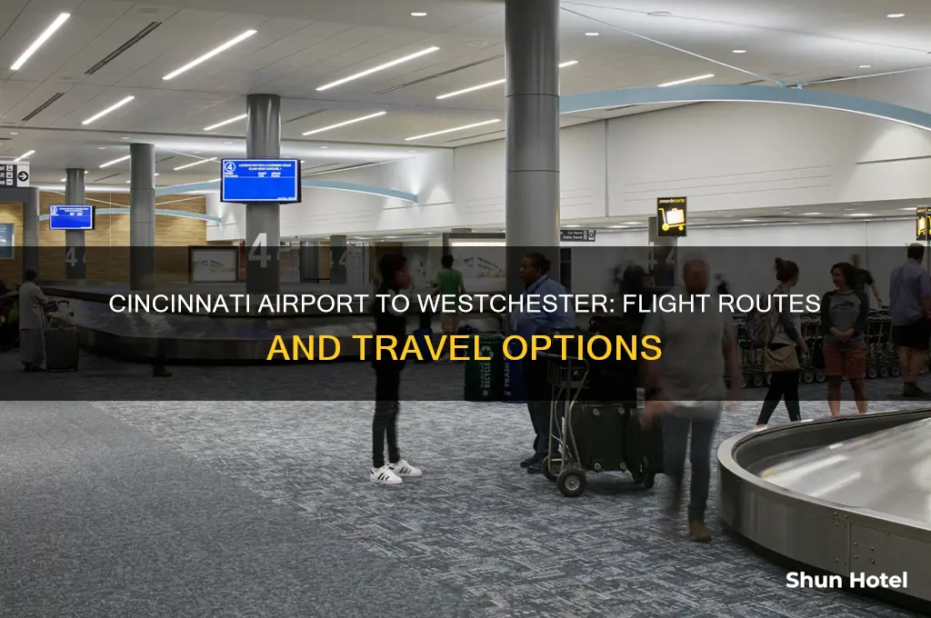 does cincinatti airport fly into westchester