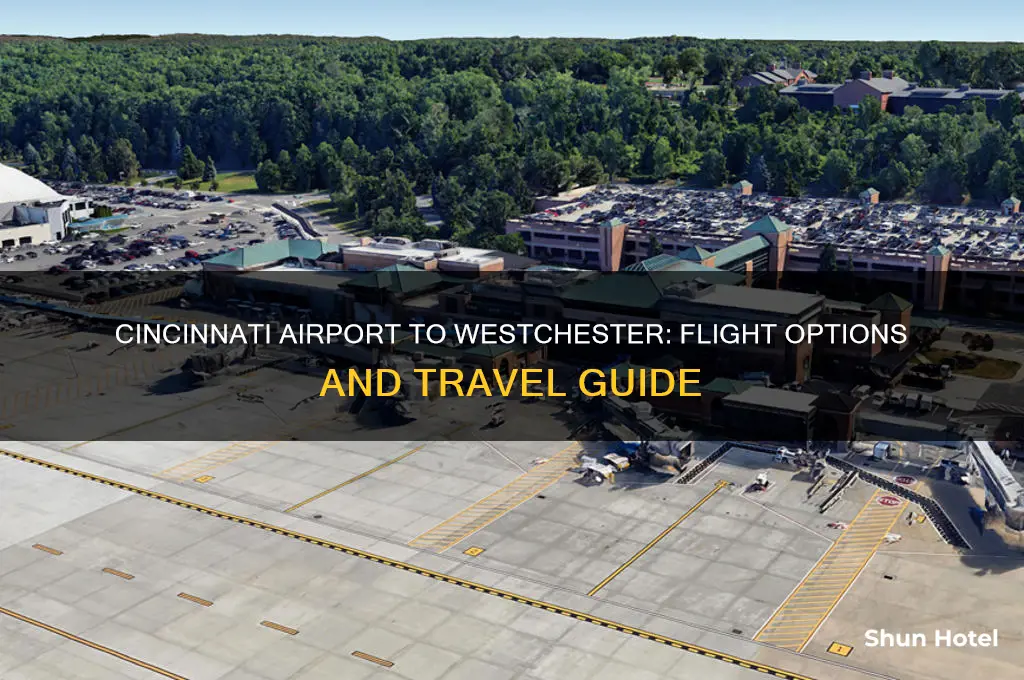 does cincinnati airport fly into westchester