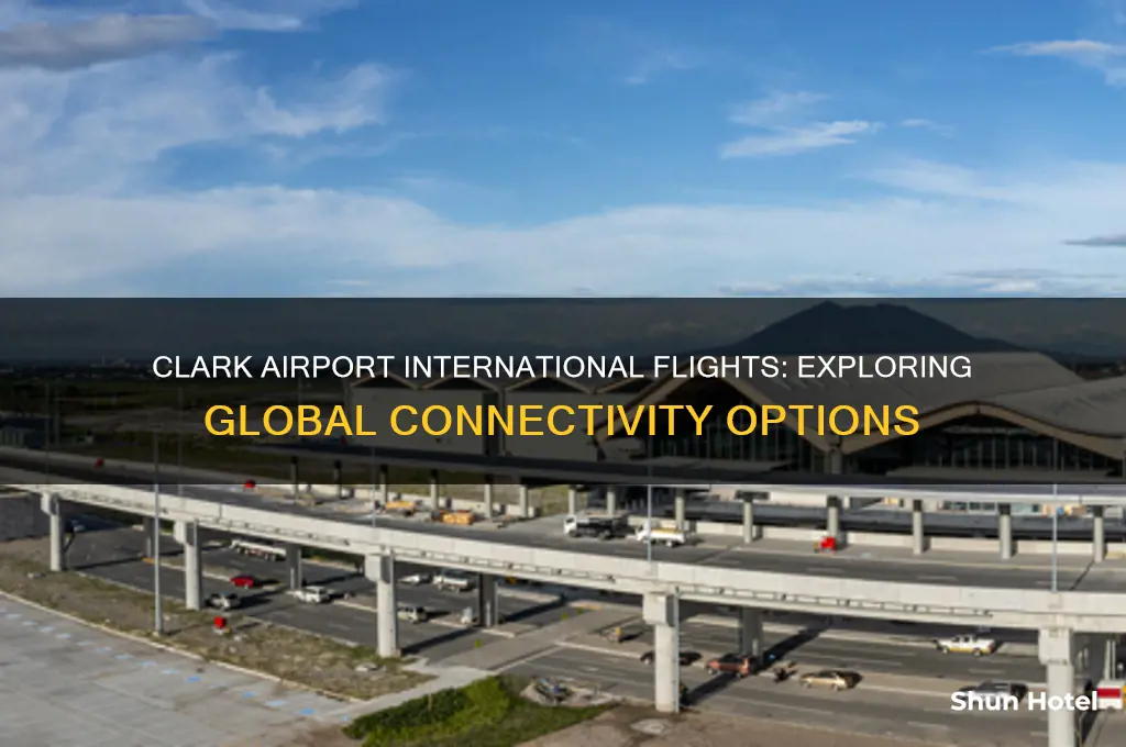 does clark airport have international flights