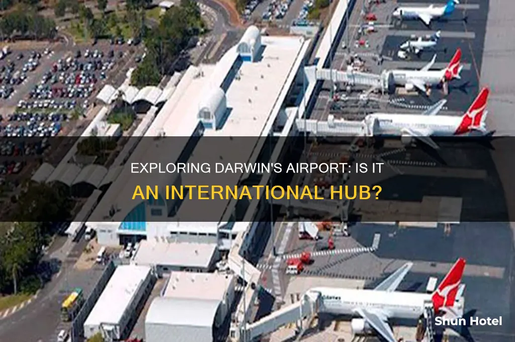 does darwin have an international airport