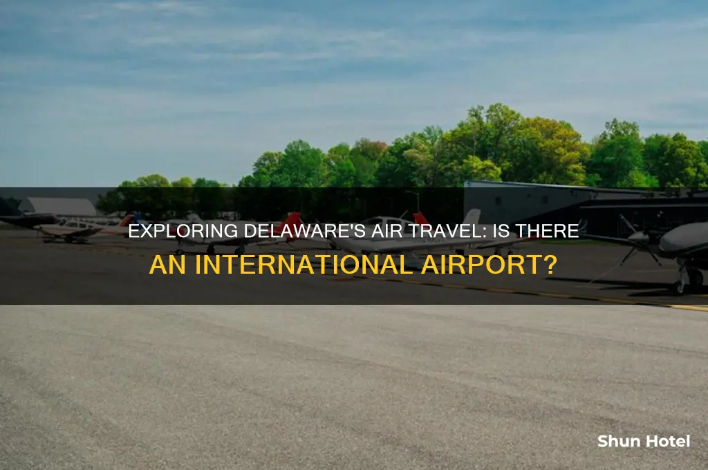 does delaware have an international airport