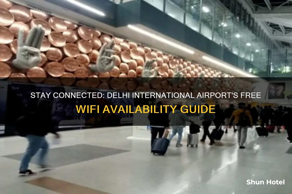 does delhi international airport have wifi