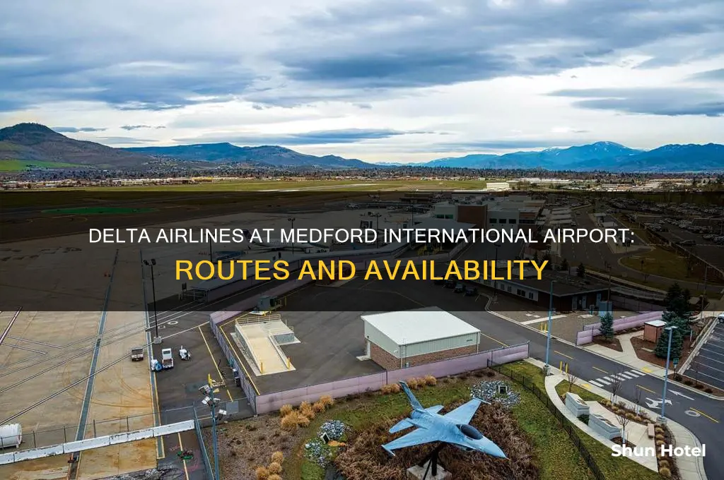 does delta airline fly out of medford international airport