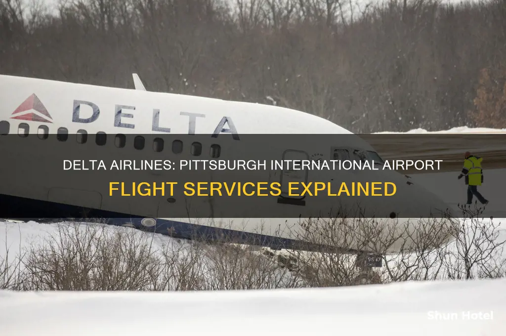 does delta airlines fly into pittsburgh international airport