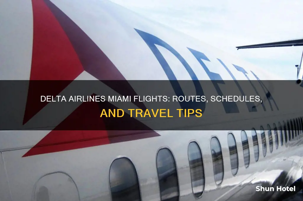 does delta airlines fly to miami airport