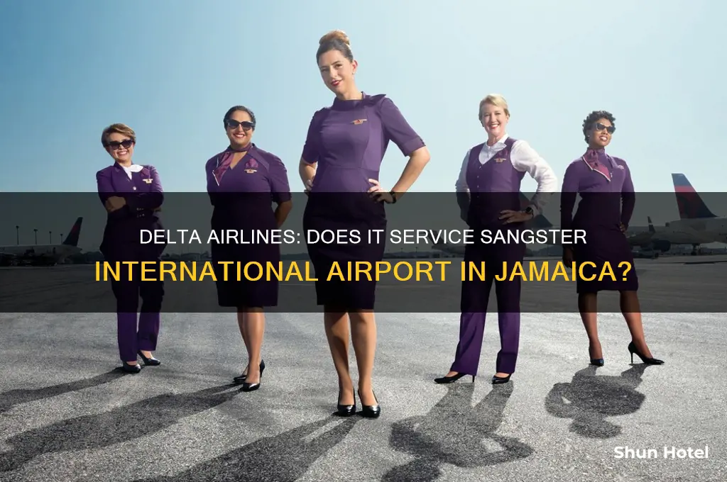 does delta airlines stop at sangster international airport