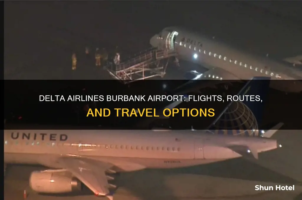 does delta fly into burbank airport