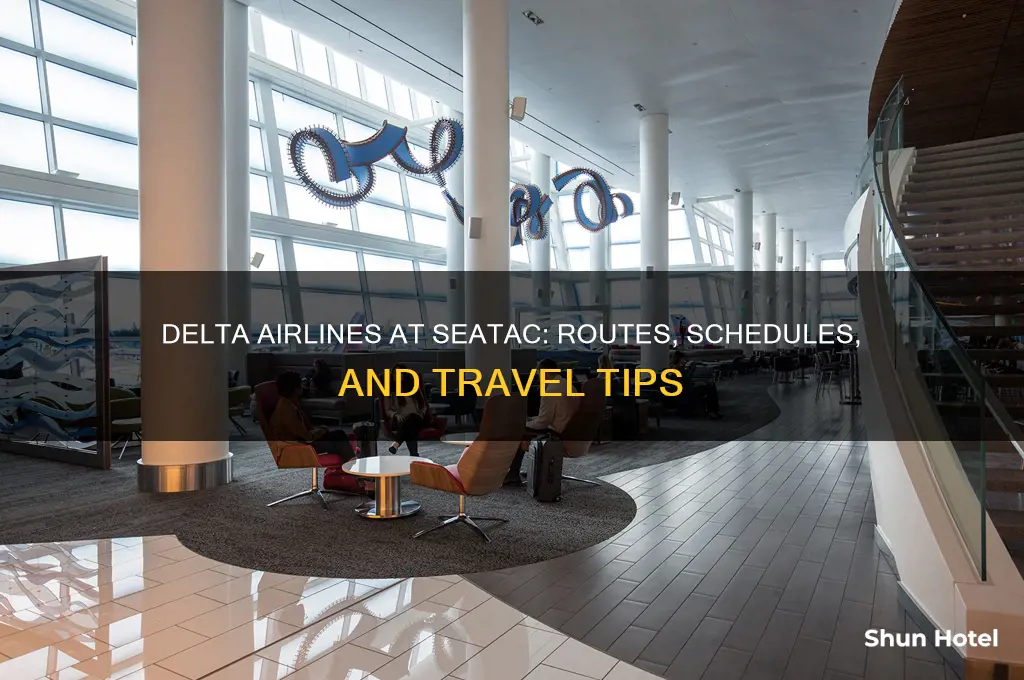 does delta fly into seatac airport