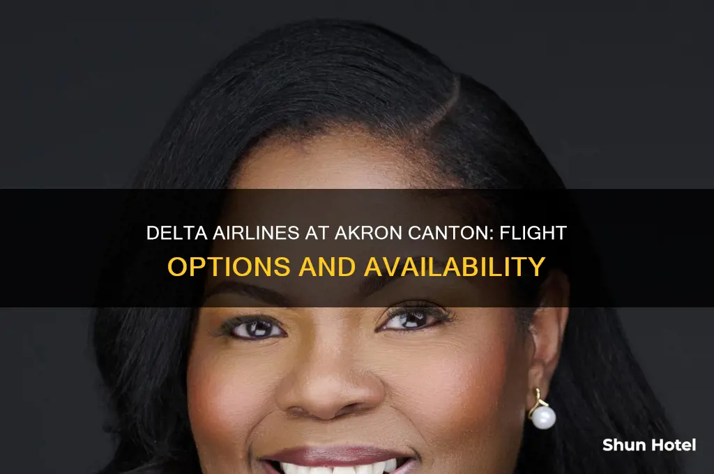 does delta fly out of akron canton airport