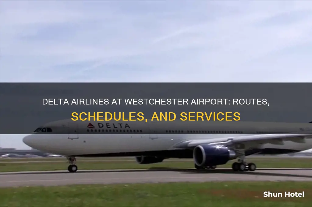 does delta fly out of westchester airport