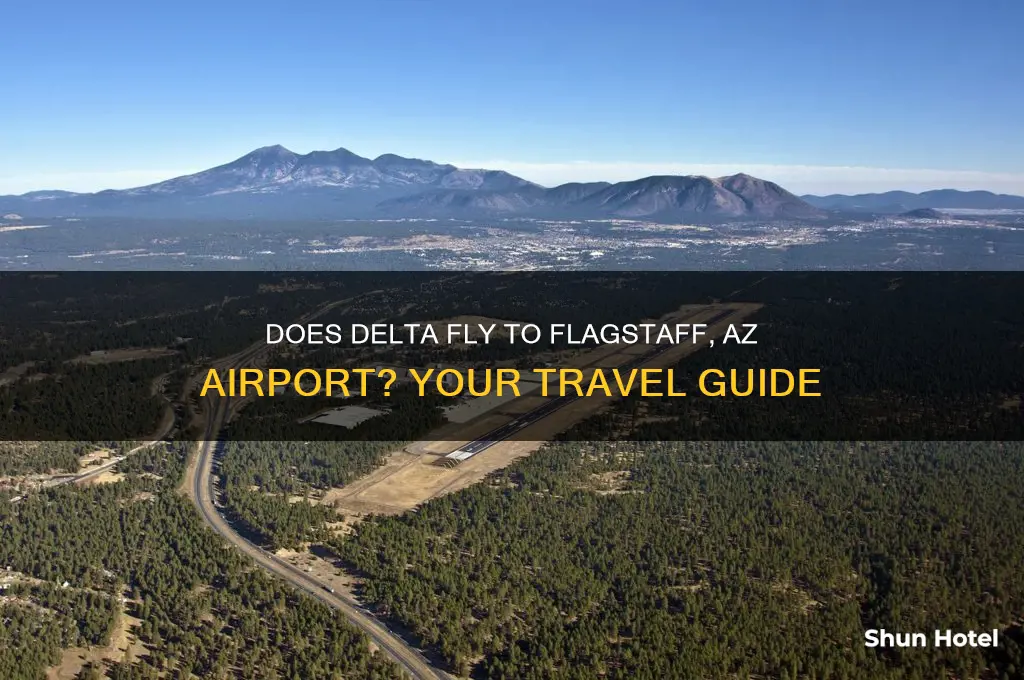 does delta fly to flagstaff az airport