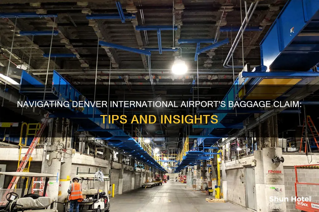 does denver airport international baggage claim