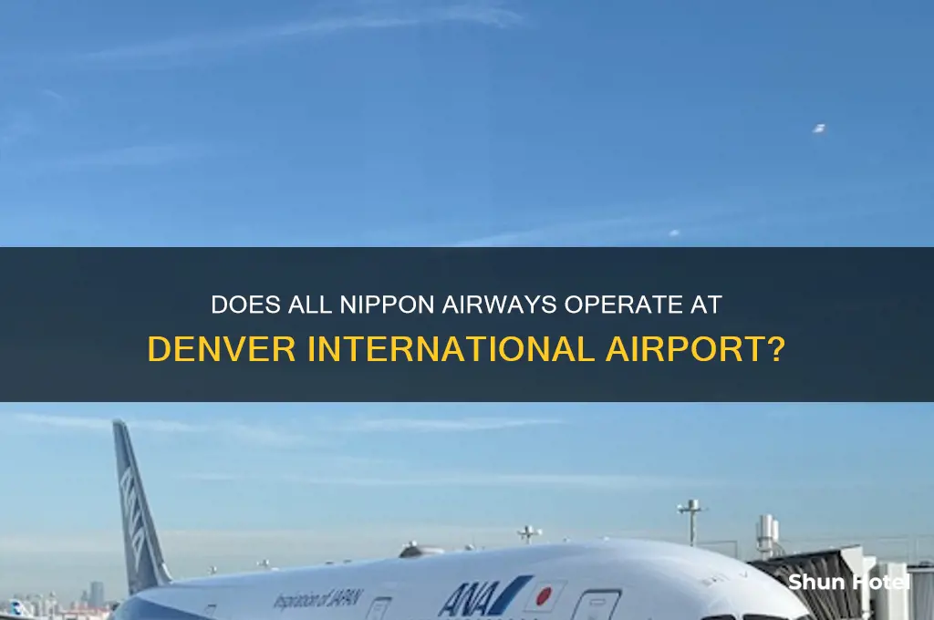 does denver international airport has all nippon airway