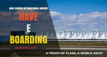 Denver International Airport: E-Boarding Availability and How It Works