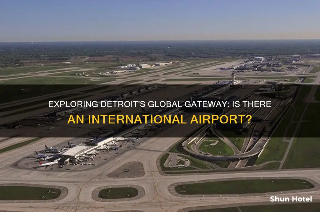 does detroit have an international airport