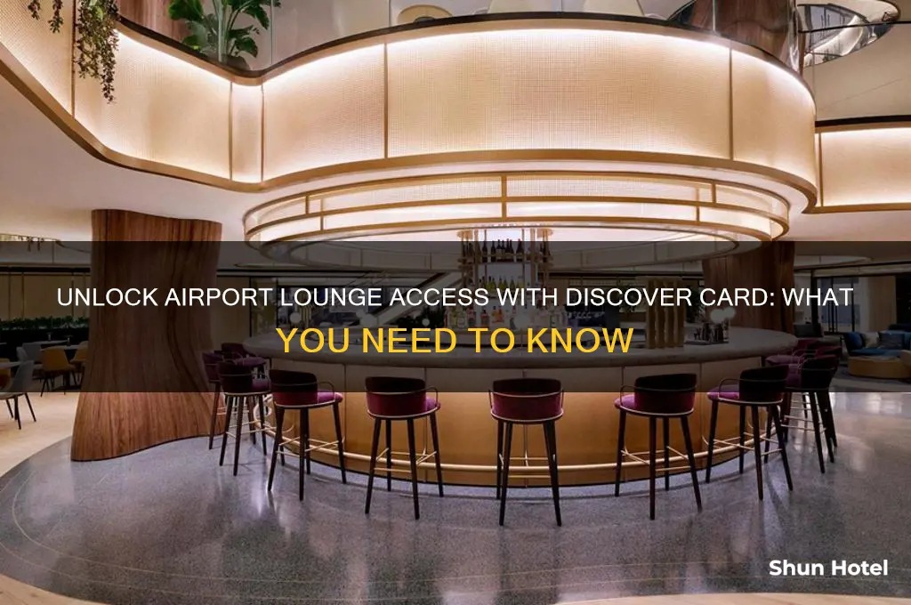 does discover card get you into airport lounges