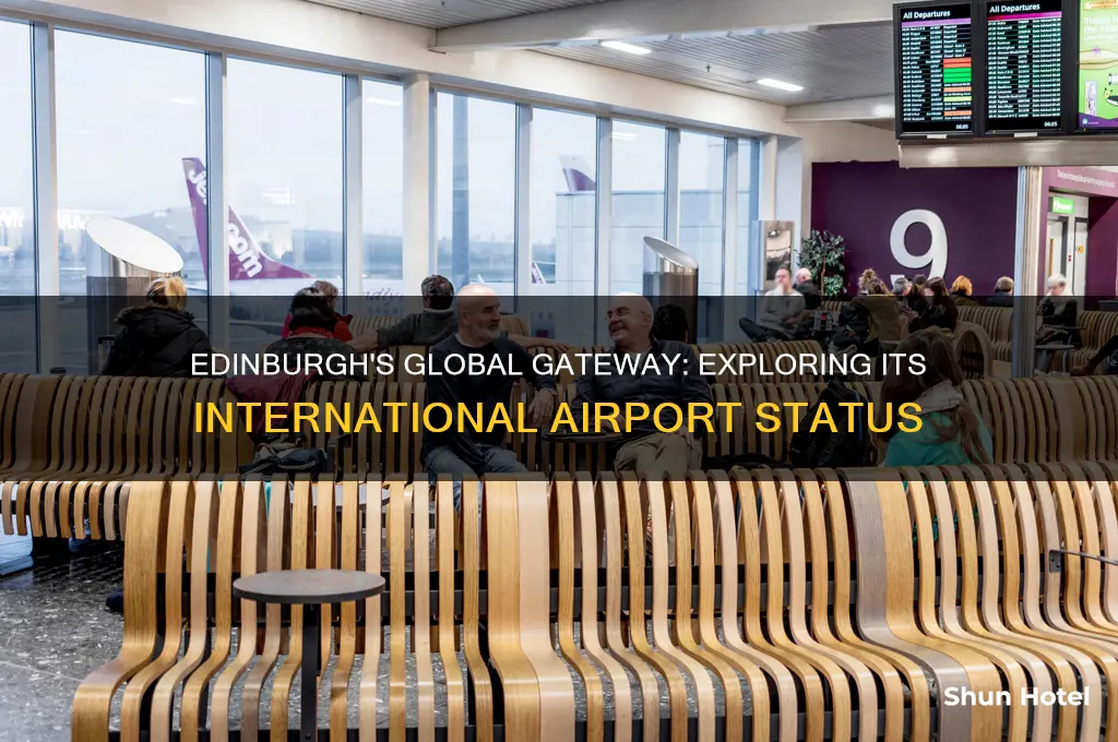 does edinburgh have an international airport