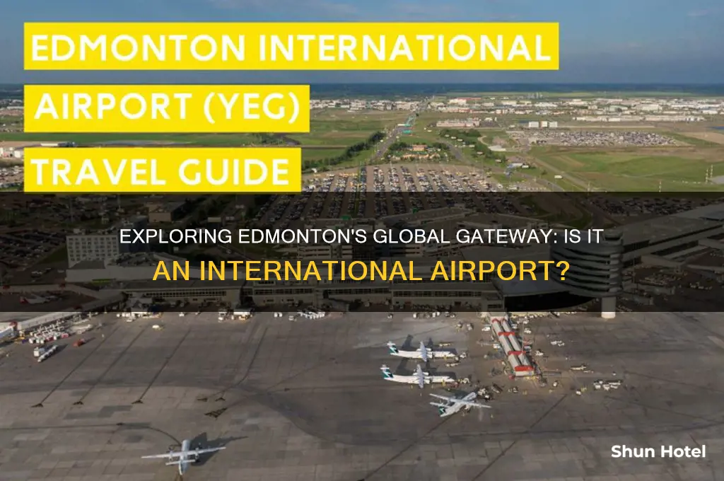 does edmonton have an international airport