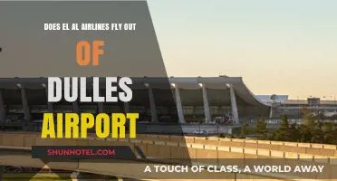 Does El Al Airlines Operate Flights from Dulles Airport?