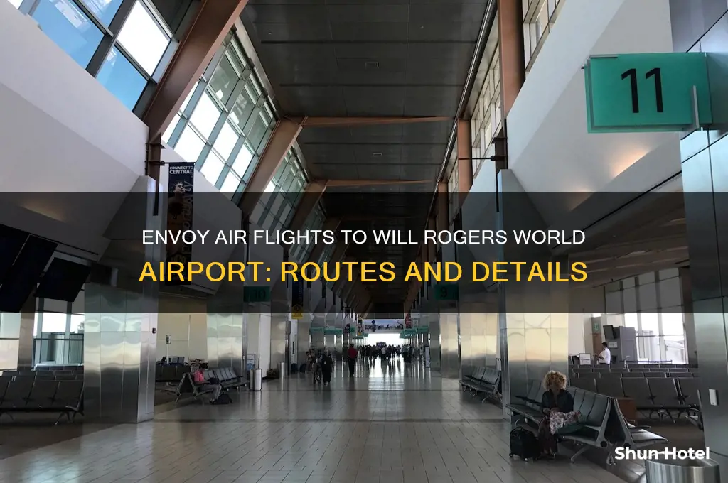 does envoy air fly to will rogers world airport