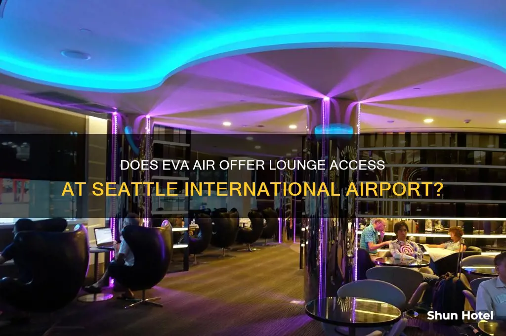 does eva air has lounges at seattle international airport