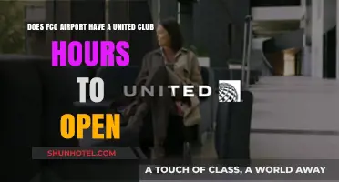 United Club Hours at FCO Airport: Opening Times Revealed