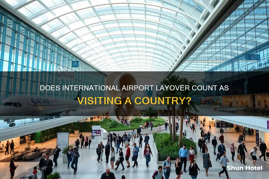 does flying through an airport in another country count