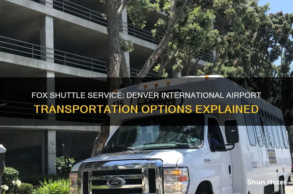 does fox have a shuttle from denver international airport