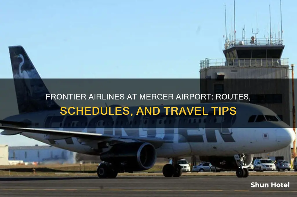 does frontier airline fly into mercer airport