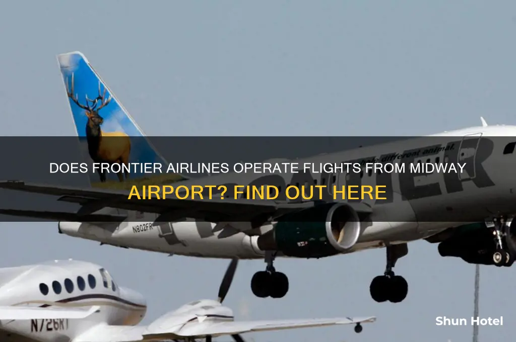 does frontier airlines fly out of midway airport