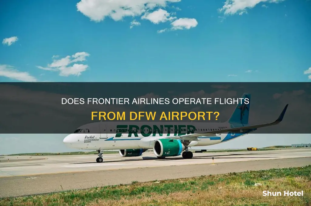 does frontier fly out of dfw airport