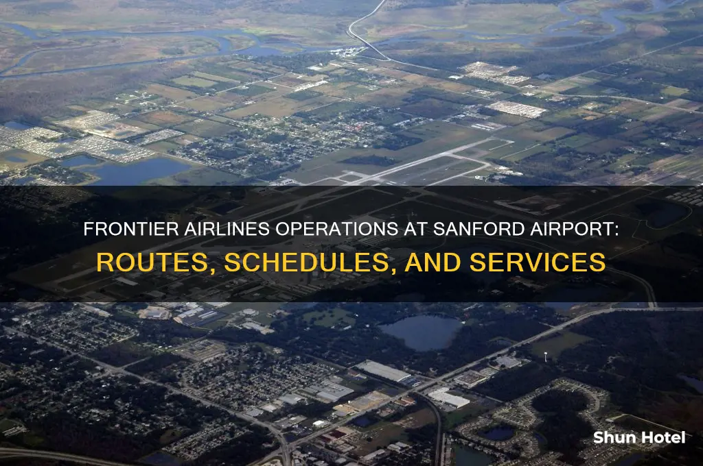 does frontier fly out of sanford airport