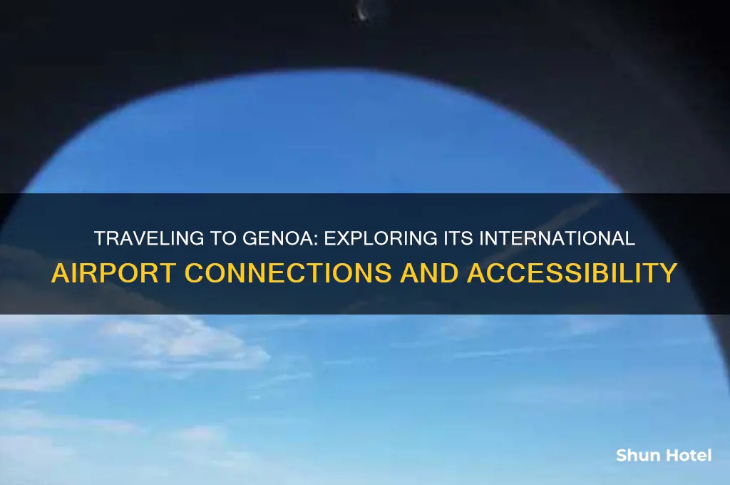does genoa italy have an international airport
