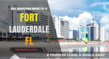 Hagerstown Airport to Fort Lauderdale: Flight Options and Availability