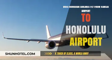 Hawaiian Airlines Kansai to Honolulu: Flight Routes and Availability