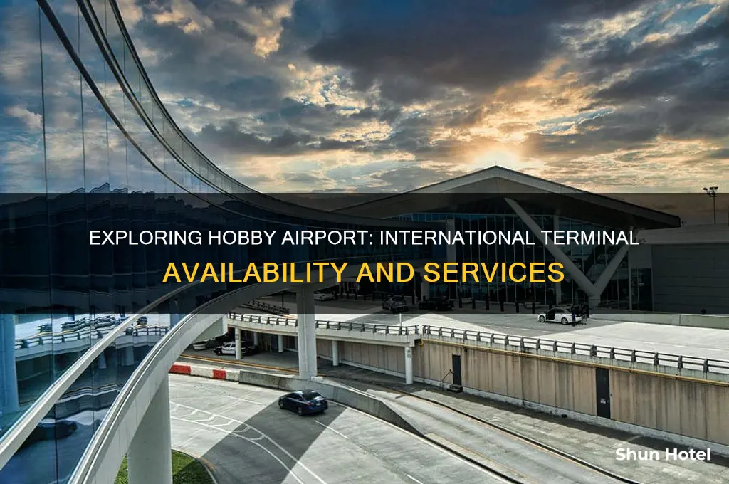 does hobby airport have an international terminal