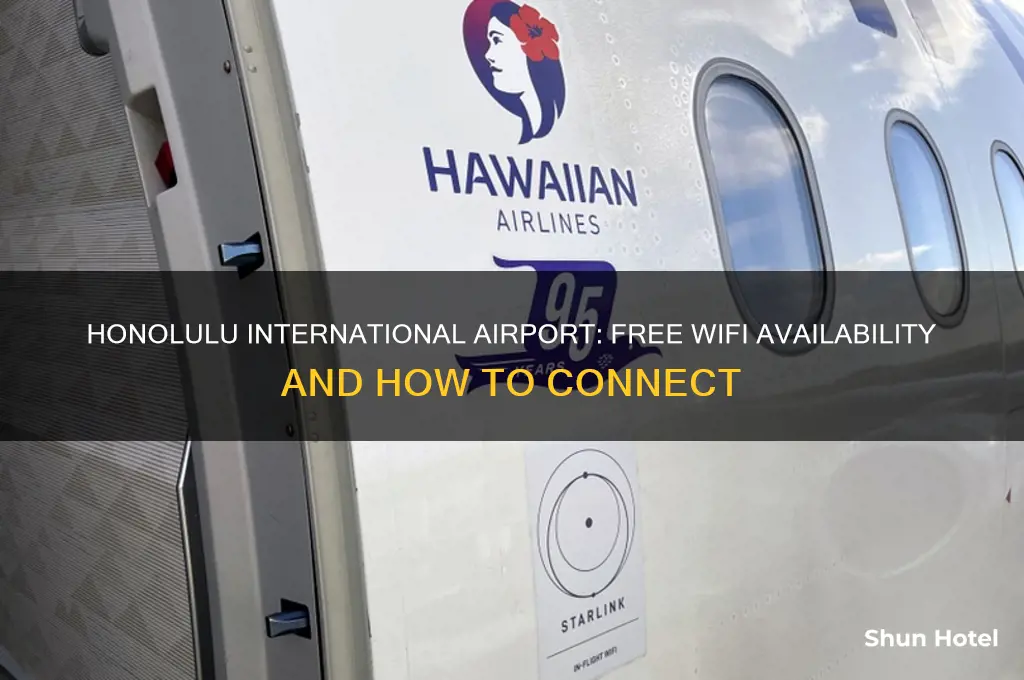 does honolulu international airport have free wifi