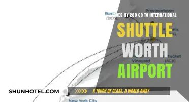 Is HY 280 the Route to International Shuttle Worth Airport?