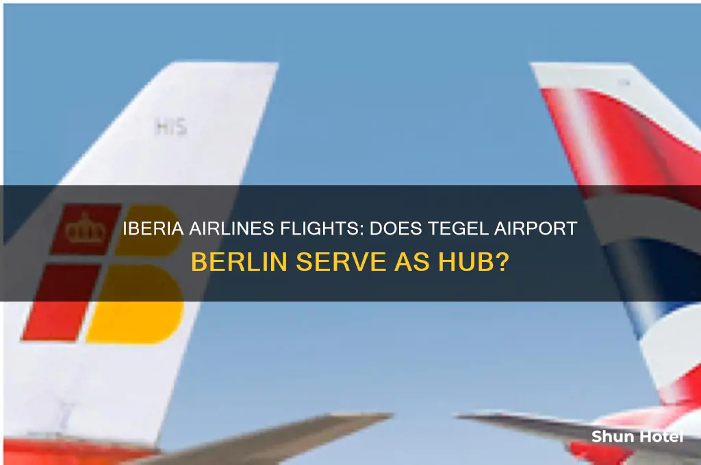 does iberia airlines fly out of tegel airport in berling