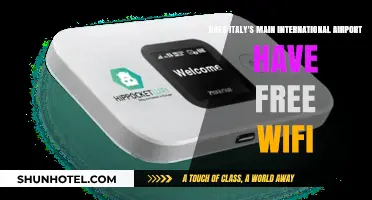 Does Italy's Main International Airport Offer Free WiFi?