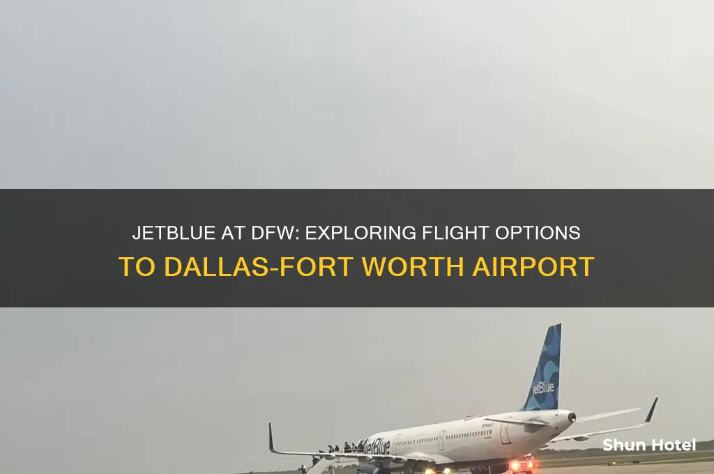 does jet blue fly into dfw airport