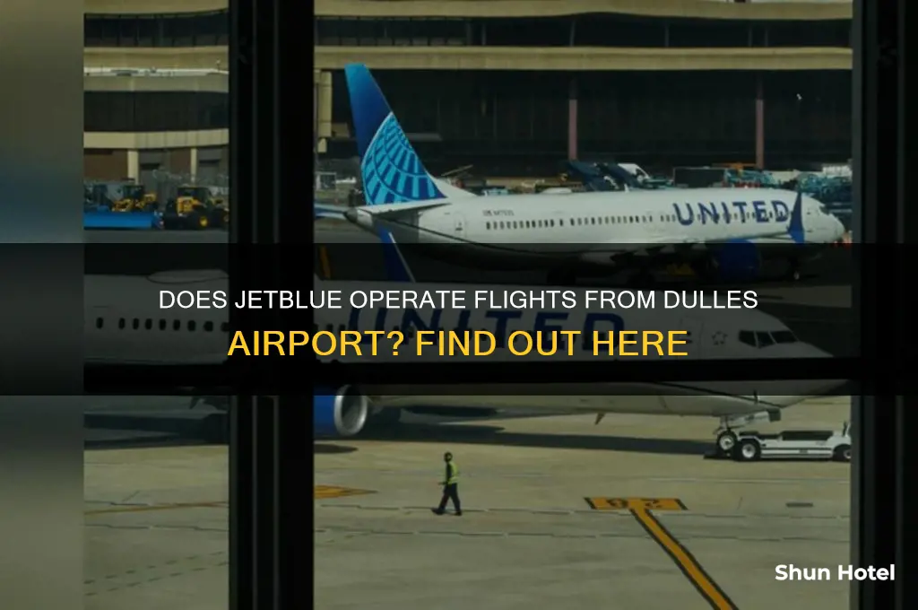 does jet blue fly out of dulles airport