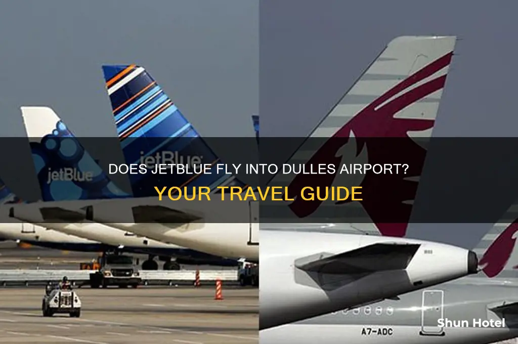 does jetblue fly into dulles airport