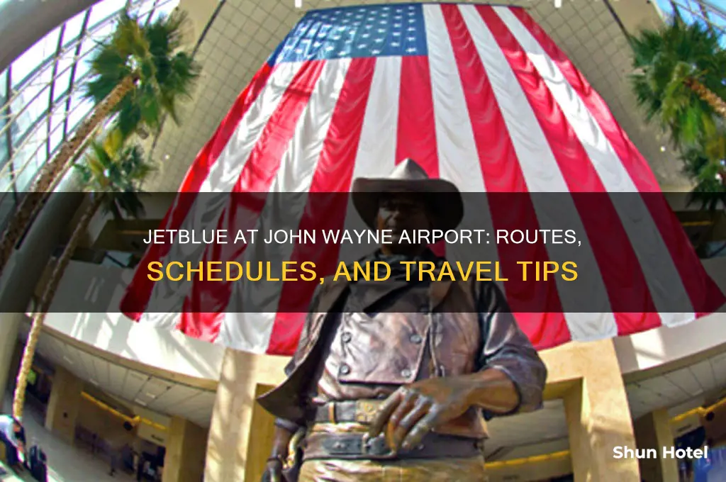 does jetblue fly into john wayne airport