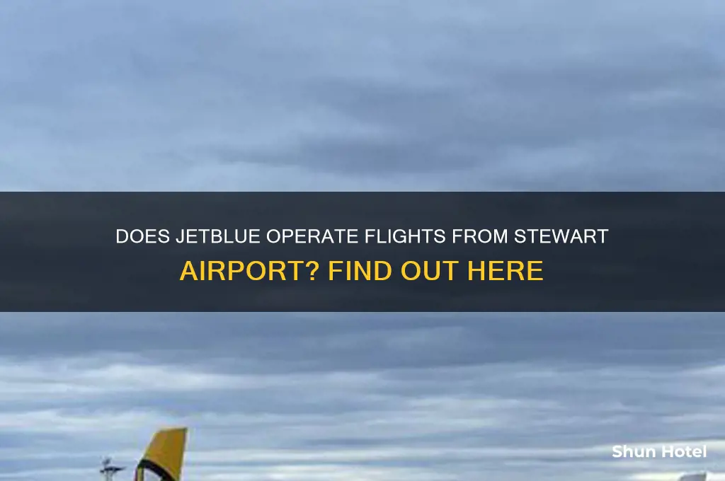 does jetblue fly out of stewart airport