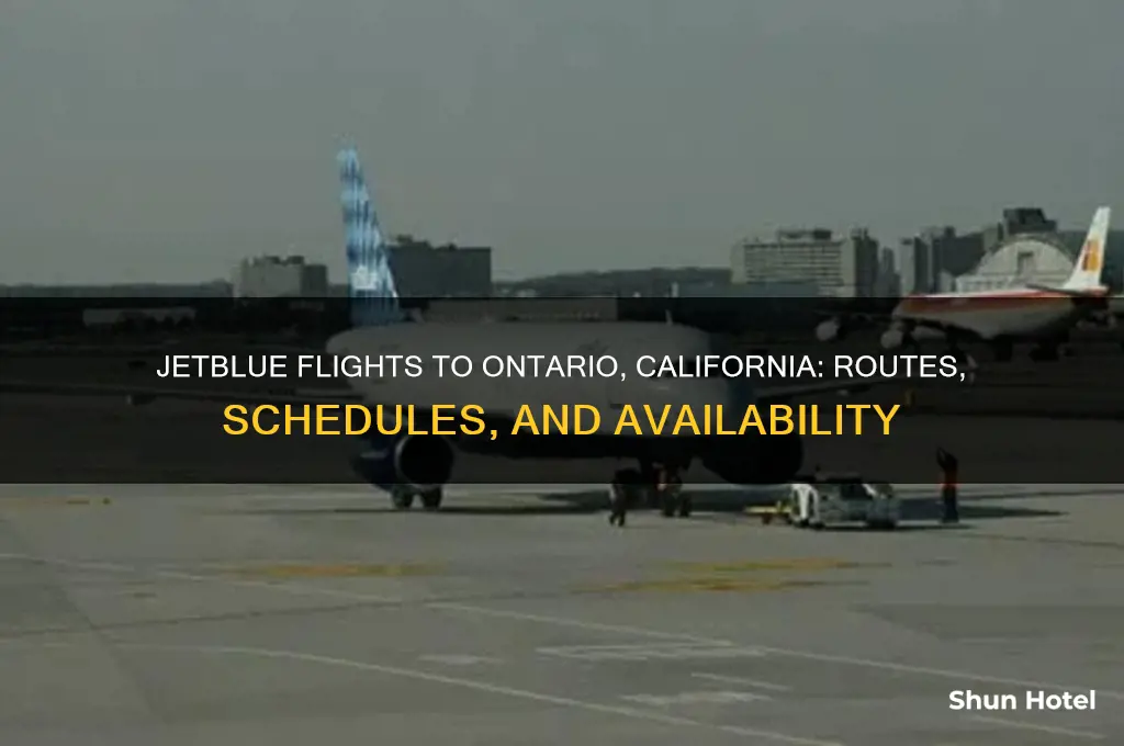 does jetblue fly to ontario california airport
